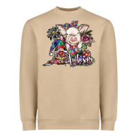 Mushroom autism awareness3 Heavyweight Sweatshirt - SublimationCraftShop
