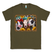 Army Green western sunflower heifers Classic Tee - Jasminsmagicworld
