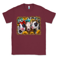Burgundy western sunflower heifers Classic Tee - Jasminsmagicworld