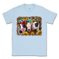 Dusty Blue western sunflower heifers Classic Tee - Jasminsmagicworld