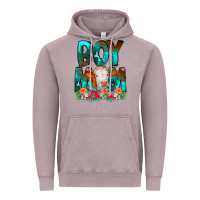 Vintage Zinc Boy Mom Flowers Cow Vintage Hoodie - CowCowDesign