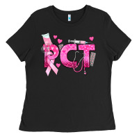 Breast Cancer Pct Patient Care Technician Ladies Tee | Teevron