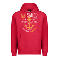Cardinal Proud Navy Mother for Moms of Sailors Proud Mom Navy Family Premium Hoodie - longCreatives