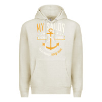 Oatmeal Heather Proud Navy Mother for Moms of Sailors Proud Mom Navy Family Premium Hoodie - longCreatives