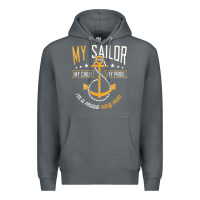 Rock Proud Navy Mother for Moms of Sailors Proud Mom Navy Family Premium Hoodie - longCreatives