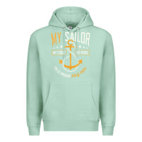 Seafoam Proud Navy Mother for Moms of Sailors Proud Mom Navy Family Premium Hoodie - longCreatives