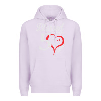 Lilac Vintage 50th Birthday Blessed By God For 50 Years Birthday Premium Hoodie - longCreatives