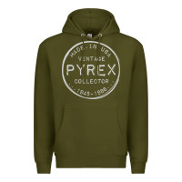 Army Green Pyrex Mark  Vintage Collector Made in USA Premium Hoodie - longCreatives
