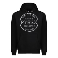 Black Pyrex Mark  Vintage Collector Made in USA Premium Hoodie - longCreatives