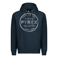 Navy Pyrex Mark  Vintage Collector Made in USA Premium Hoodie - longCreatives
