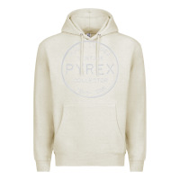 Oatmeal Heather Pyrex Mark  Vintage Collector Made in USA Premium Hoodie - longCreatives