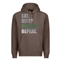 Coffee Destiny  Eat Sleep Destiny Repeat Short Sleeve Premium Hoodie - longCreatives