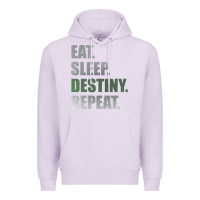 Lilac Destiny  Eat Sleep Destiny Repeat Short Sleeve Premium Hoodie - longCreatives