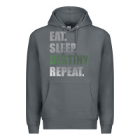Rock Destiny  Eat Sleep Destiny Repeat Short Sleeve Premium Hoodie - longCreatives