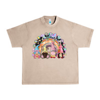 French Oak Easter Day rainbow gnomes Urban Heavy Tee - CowGirlArtShop