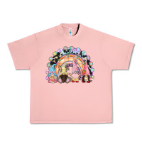 Salmon Easter Day rainbow gnomes Urban Heavy Tee - CowGirlArtShop