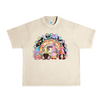 Sandshell Easter Day rainbow gnomes Urban Heavy Tee - CowGirlArtShop