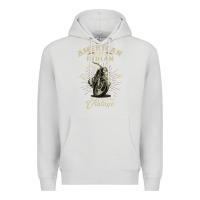 Dove Grey Vintage American Motorcycle Indian for Old Biker Gifts Premium Hoodie - longCreatives