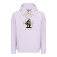 Lilac Vintage American Motorcycle Indian for Old Biker Gifts Premium Hoodie - longCreatives