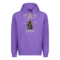 Purple Vintage American Motorcycle Indian for Old Biker Gifts Premium Hoodie - longCreatives