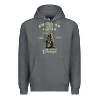 Rock Vintage American Motorcycle Indian for Old Biker Gifts Premium Hoodie - longCreatives