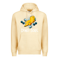 Pina Colada Dino Sore Funny Dinosaur Workout Gym Fitness Lifting Premium Hoodie - longCreatives