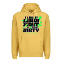 Antique Gold Dirt Modified Racing Apparel Sprint Car Dirt Track Racing Premium Hoodie - longCreatives