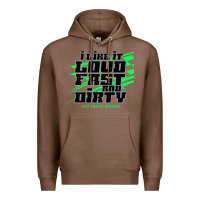 Chestnut Dirt Modified Racing Apparel Sprint Car Dirt Track Racing Premium Hoodie - longCreatives