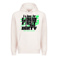 Pale Pink Dirt Modified Racing Apparel Sprint Car Dirt Track Racing Premium Hoodie - longCreatives
