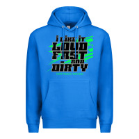 True Royal Dirt Modified Racing Apparel Sprint Car Dirt Track Racing Premium Hoodie - longCreatives