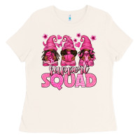 Bone breast cancer afro gnomies support squad Ladies Tee - texasbilliewilder
