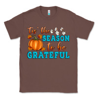 Chestnut Tis' the Season To Be Grateful Classic Tee - Artiststas