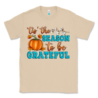 Mushroom Tis' the Season To Be Grateful Classic Tee - Artiststas