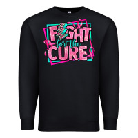 Black fight for the cure Premium Sweatshirt - AdoDesignShop