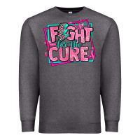 Charcoal Heather fight for the cure Premium Sweatshirt - AdoDesignShop