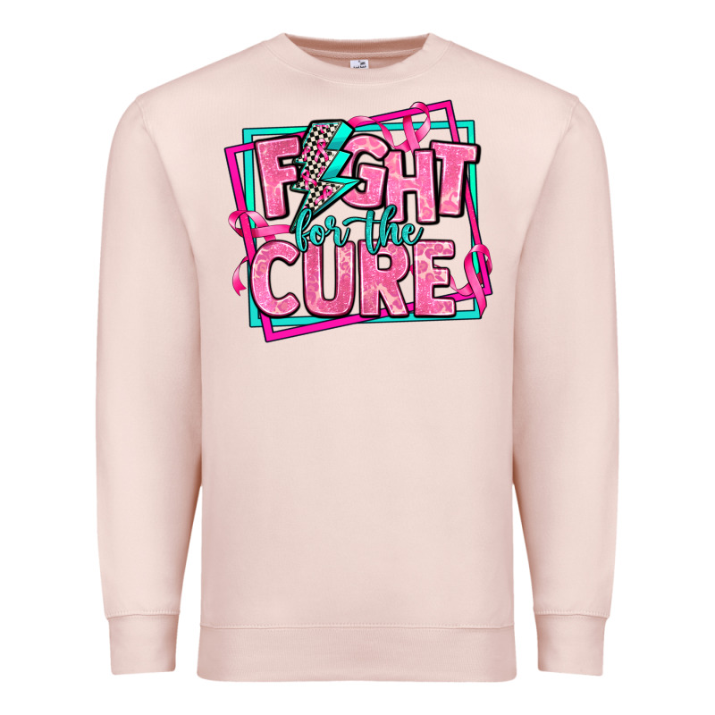Fight For The Cure Premium Sweatshirt by AdoDesignShop | Teevron