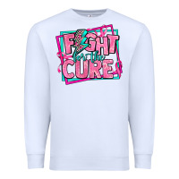 White fight for the cure Premium Sweatshirt - AdoDesignShop