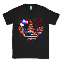 Black Gnome with 4th Of July elements Classic Tee - HowdyJamesFarm