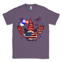 Lavender Gnome with 4th Of July elements Classic Tee - HowdyJamesFarm