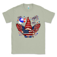 Matcha Gnome with 4th Of July elements Classic Tee - HowdyJamesFarm