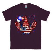 Plum Gnome with 4th Of July elements Classic Tee - HowdyJamesFarm