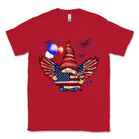 Red Gnome with 4th Of July elements Classic Tee - HowdyJamesFarm