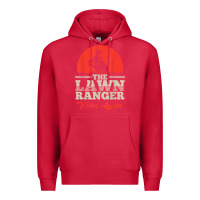 Cardinal the lawn ranger rides again shirt  cute lawn caretaker gift Premium Hoodie - longCreatives