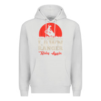 Dove Grey the lawn ranger rides again shirt  cute lawn caretaker gift Premium Hoodie - longCreatives