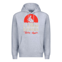 Heather Grey the lawn ranger rides again shirt  cute lawn caretaker gift Premium Hoodie - longCreatives