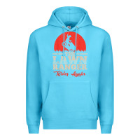 Ocean Blue the lawn ranger rides again shirt  cute lawn caretaker gift Premium Hoodie - longCreatives