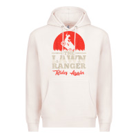 Pale Pink the lawn ranger rides again shirt  cute lawn caretaker gift Premium Hoodie - longCreatives