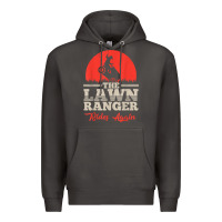 Smoke the lawn ranger rides again shirt  cute lawn caretaker gift Premium Hoodie - longCreatives