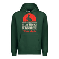 Sports Green the lawn ranger rides again shirt  cute lawn caretaker gift Premium Hoodie - longCreatives
