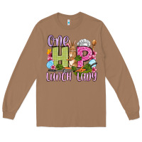 Toasted Coconut Easter Day One hip Lunch Lady Long Sleeve Tee - OliviaCreatesArt